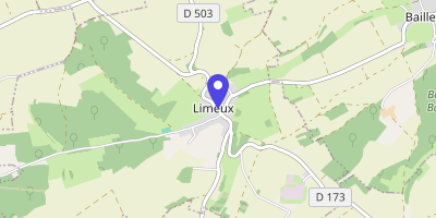 Carte OpenStreetMap — Place du Général-de-Gaulle, Limeux