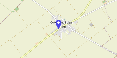 Carte OpenStreetMap — 21 rue de la Libération, Orvilliers-Saint-Julien