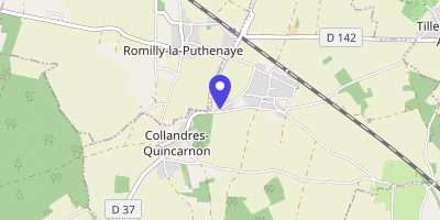 Carte OpenStreetMap — 2 rue du Beau-Marcée, Collandres-Quincarnon