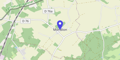 Carte OpenStreetMap — 1 rue du Frêne, Mondion