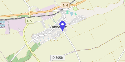 Carte OpenStreetMap — Rue Saint-Caprais, Connantre