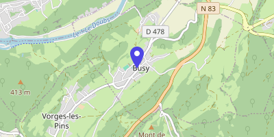 Carte OpenStreetMap — 44 rue Principale, Busy