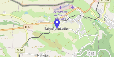 Carte OpenStreetMap — Place Michel-Aris, Sainte-Léocadie