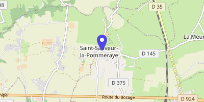 Carte OpenStreetMap — 7 route de la Bougonnière, Saint-Sauveur-la-Pommeraye
