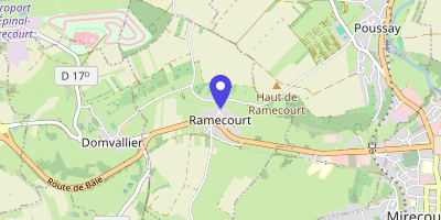 Carte OpenStreetMap — 8 rue de Chaumousey, Ramecourt