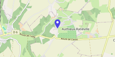 Carte OpenStreetMap — 379 rue de l'École, Authieux-Ratiéville