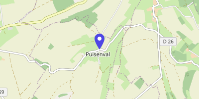 Carte OpenStreetMap — Rue Blanchard, Puisenval