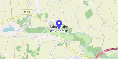 Carte OpenStreetMap — 9 Grande-Rue, Saint-Hilaire-les-Andrésis