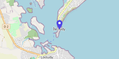 Carte OpenStreetMap — 4 rue de la Mairie, Île-Tudy