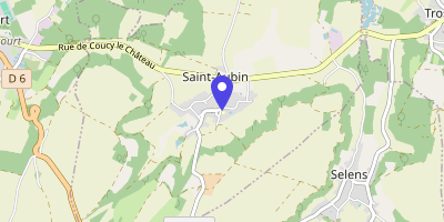 Carte OpenStreetMap — 3 place de la Mairie, Saint-Aubin
