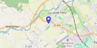 Carte OpenStreetMap — Rue de la Mairie, La Lande-Patry