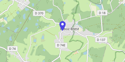 Carte OpenStreetMap — 6 route de Brest, Esboz-Brest