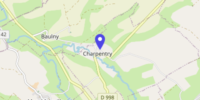 Carte OpenStreetMap — 8 Grande rue, Charpentry