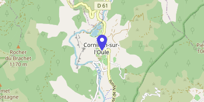 Carte OpenStreetMap — 234 A rue la Provençale, Cornillon-sur-l'Oule