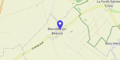 Carte OpenStreetMap — 48 Grande rue, Marolles-en-Beauce