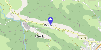 Carte OpenStreetMap — Le Village, Raissac