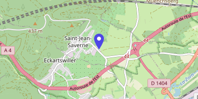 Carte OpenStreetMap — 57 Grande-Rue, Saint-Jean-Saverne