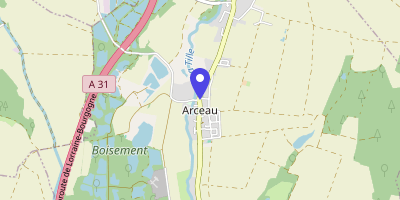 Carte OpenStreetMap — 40 Grande-Rue, Arceau
