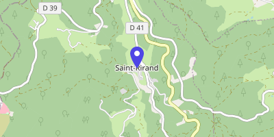 Carte OpenStreetMap — 33 route des Noës, Saint-Rirand