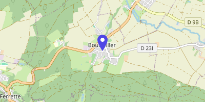 Carte OpenStreetMap — 8 rue de Ferrette, Bouxwiller