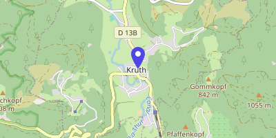 Carte OpenStreetMap — 55 Grand'rue, Kruth