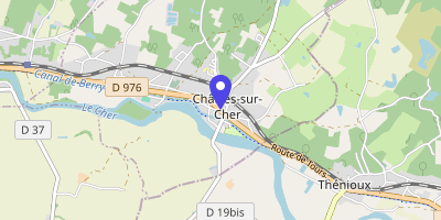 Carte OpenStreetMap — Rue du 11-Novembre-1918, Châtres-sur-Cher