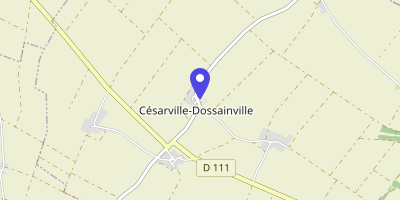 Carte OpenStreetMap — 12 rue des Géraniums, Césarville-Dossainville