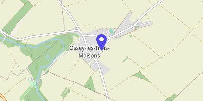 Carte OpenStreetMap — Place de la Mairie, Ossey-les-Trois-Maisons