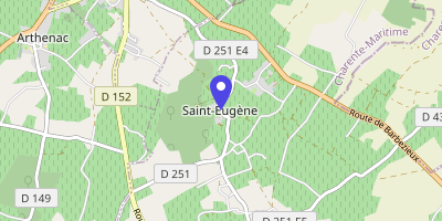 Carte OpenStreetMap — 47 route Gaspard-de-Madronnet, Saint-Eugène