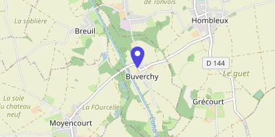Carte OpenStreetMap — 5 Grande rue, Buverchy