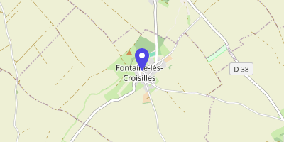 Carte OpenStreetMap — 8 rue Albert-Michel, Fontaine-lès-Croisilles