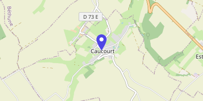 Carte OpenStreetMap — Rue Carré, Caucourt