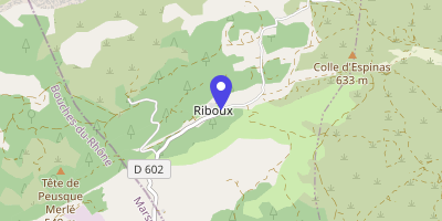 Carte OpenStreetMap — Riboux
