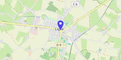 Carte OpenStreetMap — 3 place de la Perretterie, Ligné