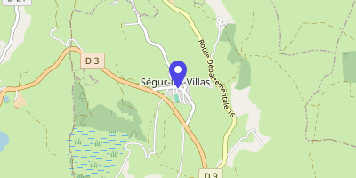 Carte OpenStreetMap — 19 rue de la Porte-du-Cézallier, Ségur-les-Villas
