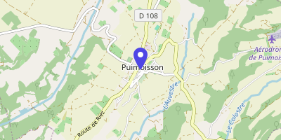 Carte OpenStreetMap — 1 place Saint-Éloi, Puimoisson