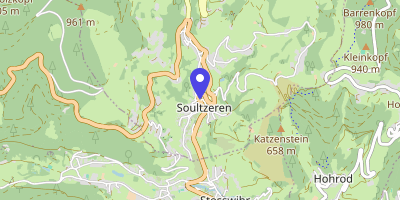 Carte OpenStreetMap — 36 route de la Schlucht, Soultzeren