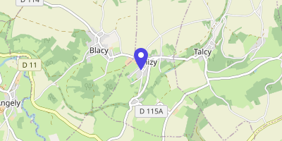Carte OpenStreetMap — 5 rue des Écoliers, Thizy