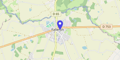 Carte OpenStreetMap — 11 place de la Mairie, Falleron