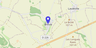 Carte OpenStreetMap — 2 rue des Petits, Bresle