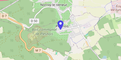 Carte OpenStreetMap — 59 rue Jeanne-d'Arc, Plesnois
