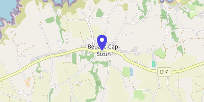 Carte OpenStreetMap — 6 place de la Mairie, Beuzec-Cap-Sizun
