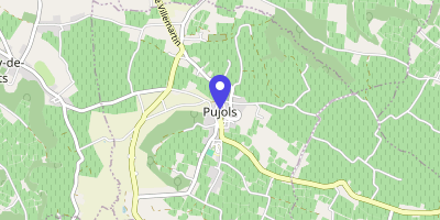 Carte OpenStreetMap — 1 place du 14-Juillet, Pujols