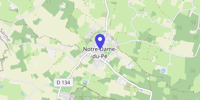 Carte OpenStreetMap — 9 rue Abbé-Chevalier, Notre-Dame-du-Pé